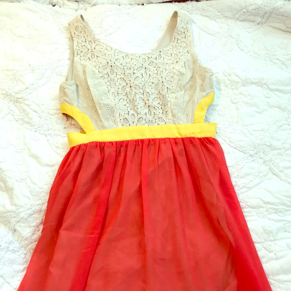 Francesca’s maxi dress